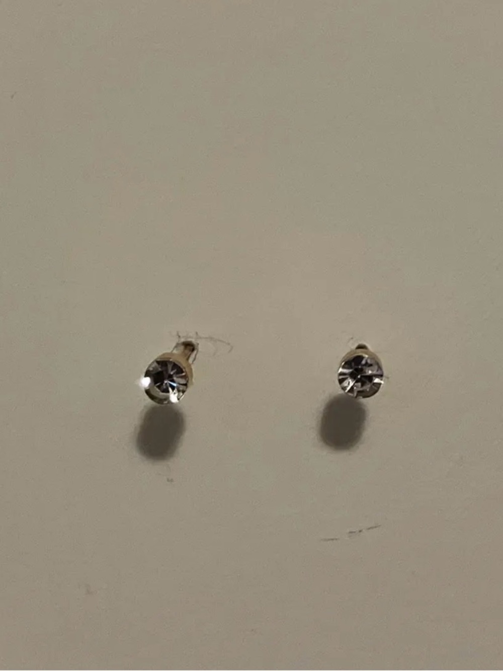 Vintage Classic Gold Round Stud Earrings
